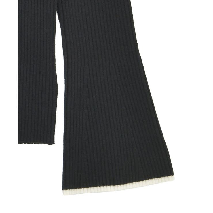 前後2wayアシンメトリー袖フレアリブニット | Green Parks  | 詳細画像32 