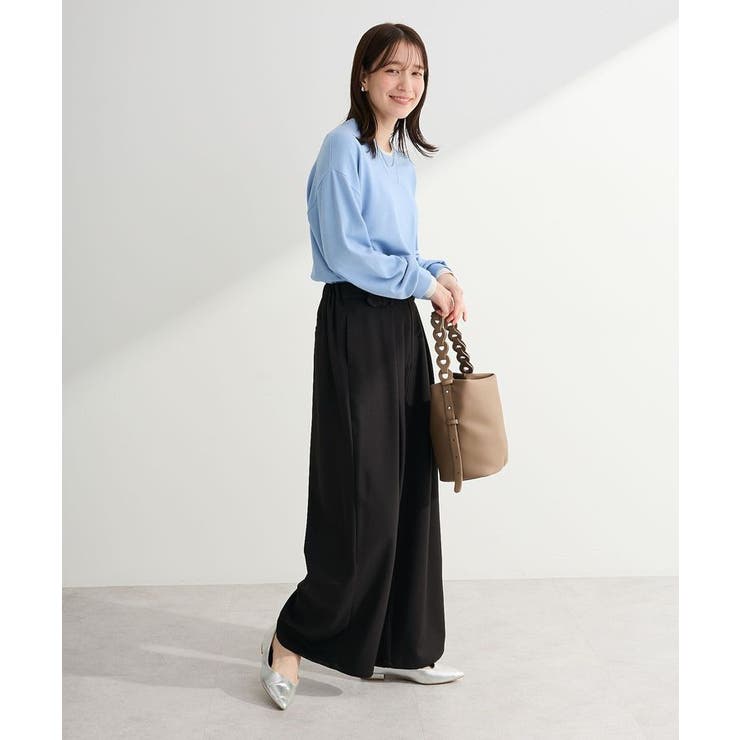 アンチピリングレイヤード風ニットプルオーバー | Green Parks  | 詳細画像19 