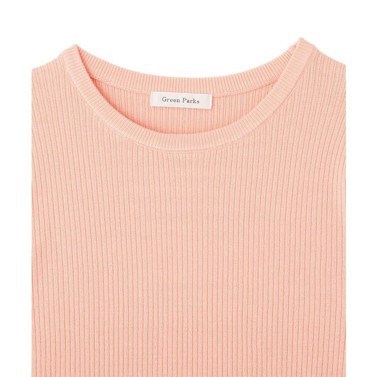 アンチピリング袖配色ニットプルオーバー | Green Parks  | 詳細画像29 