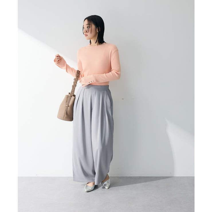 シーンレスワイドパンツ | Green Parks  | 詳細画像8 