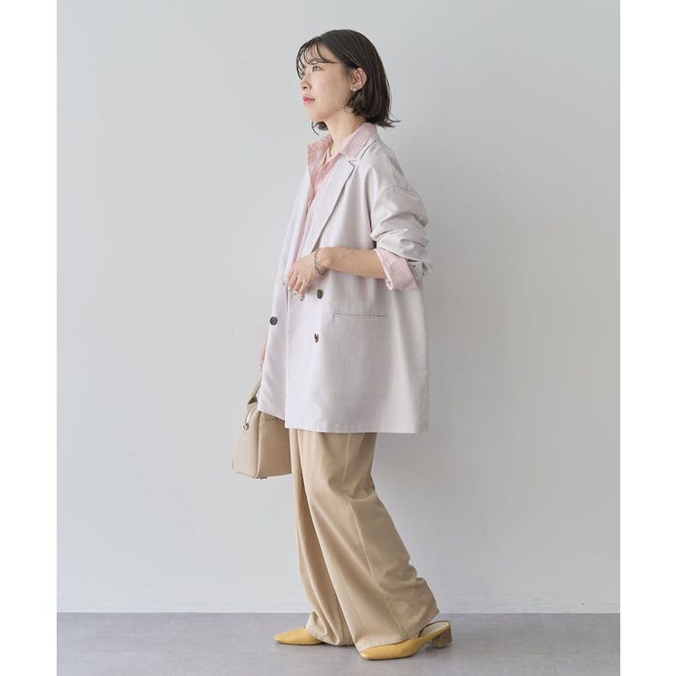 オーバーサイズW釦ライトジャケット | Green Parks  | 詳細画像54 