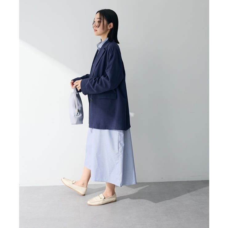 オーバーサイズW釦ライトジャケット | Green Parks  | 詳細画像22 