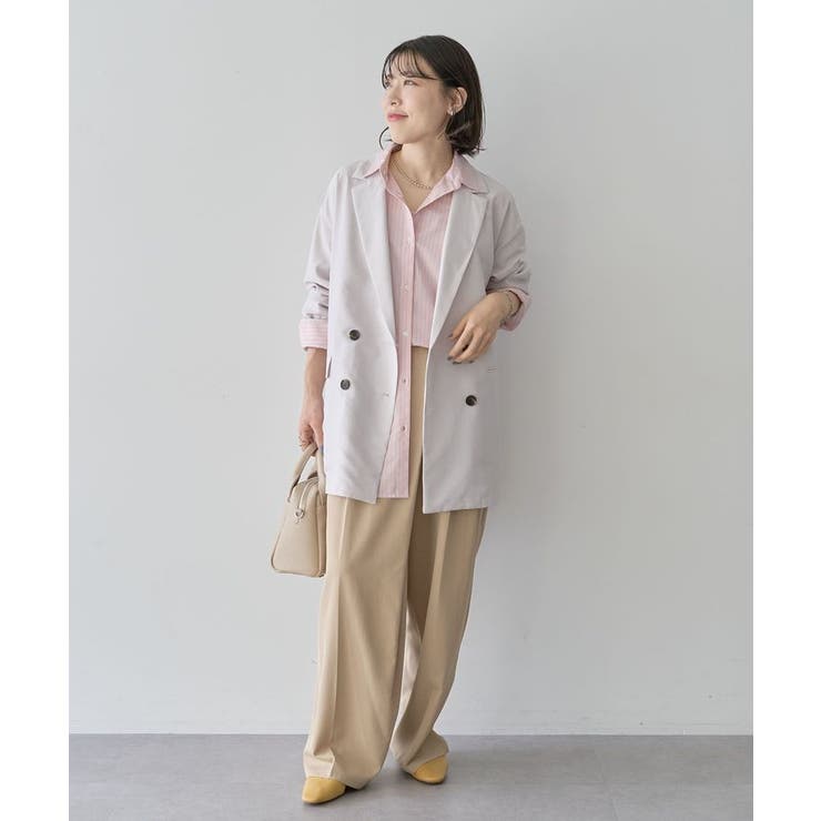 オーバーサイズW釦ライトジャケット | Green Parks  | 詳細画像33 