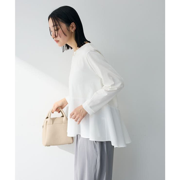 ペプラムドッキングプルオーバー | Green Parks  | 詳細画像3 