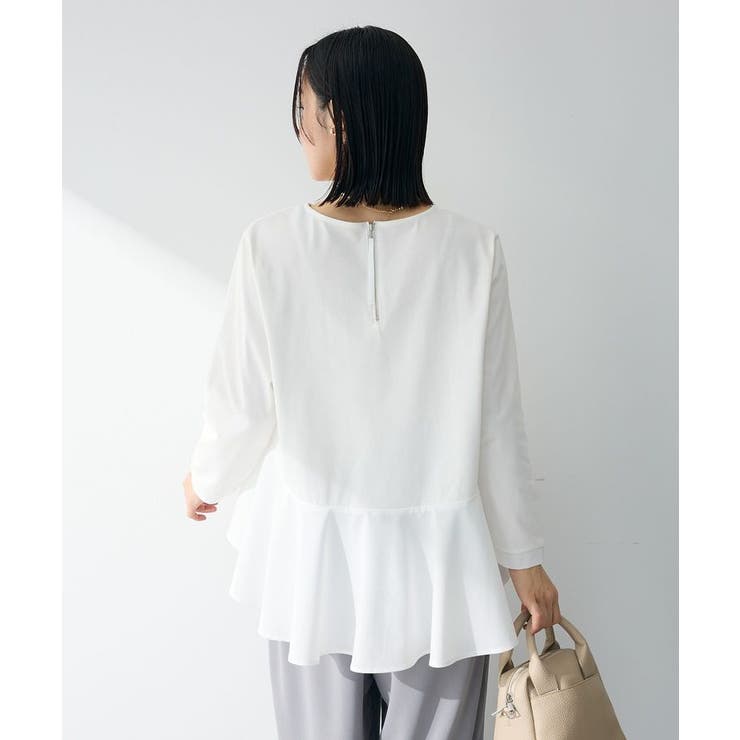 ペプラムドッキングプルオーバー | Green Parks  | 詳細画像4 