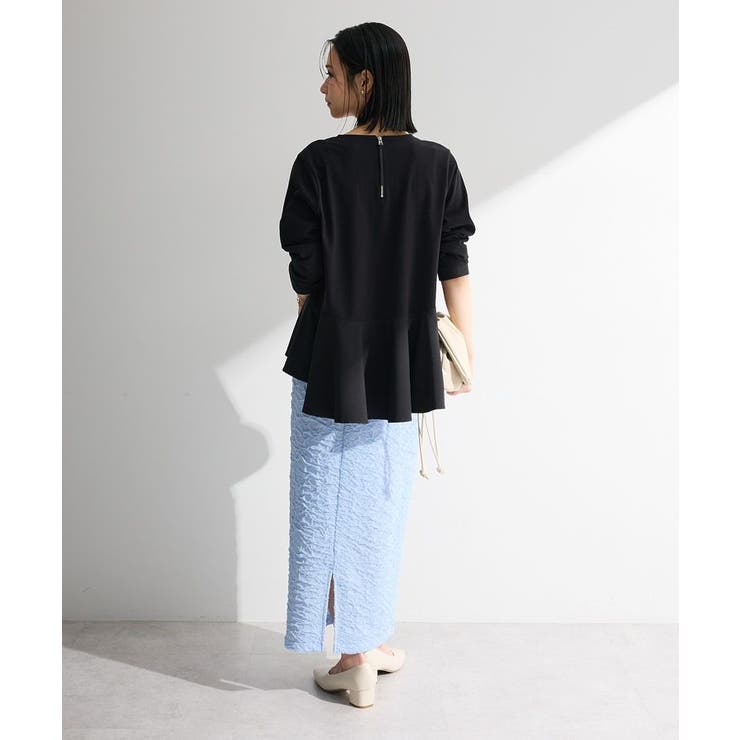 ペプラムドッキングプルオーバー | Green Parks  | 詳細画像11 