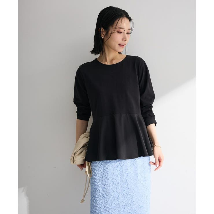 ペプラムドッキングプルオーバー | Green Parks  | 詳細画像12 