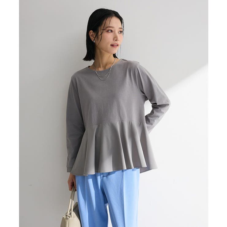 ペプラムドッキングプルオーバー | Green Parks  | 詳細画像17 