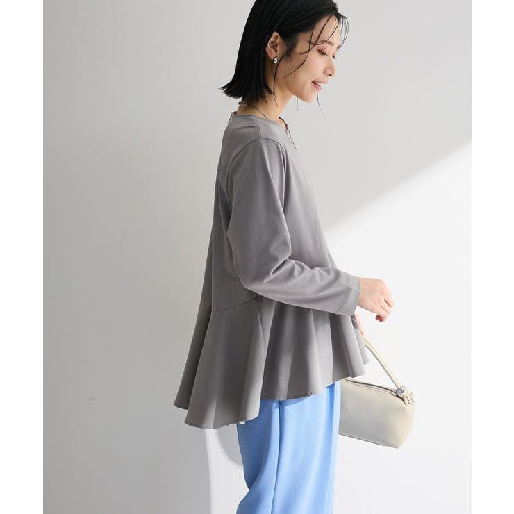 ペプラムドッキングプルオーバー | Green Parks  | 詳細画像18 