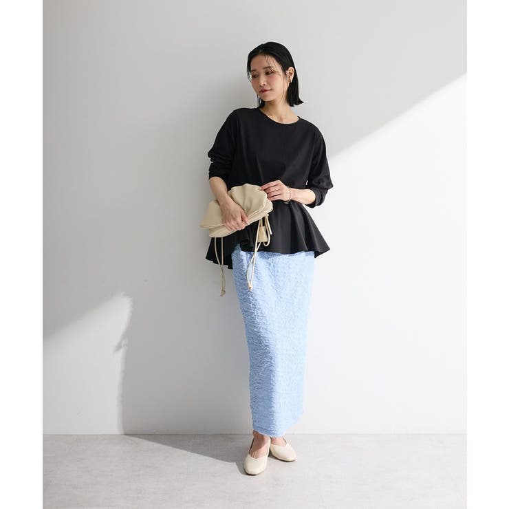 ペプラムドッキングプルオーバー | Green Parks  | 詳細画像9 