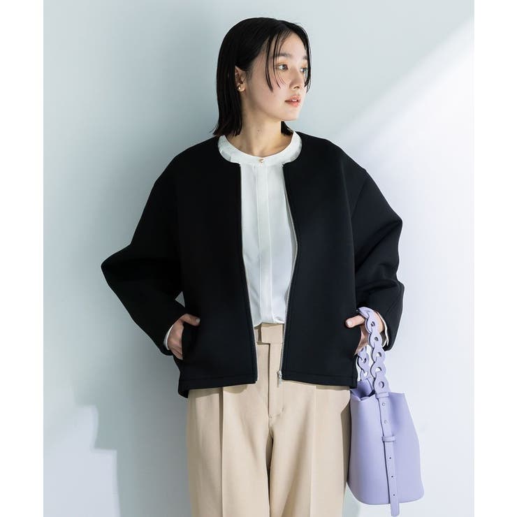 ブラック | ZIPカラーブルゾン | Green Parks 