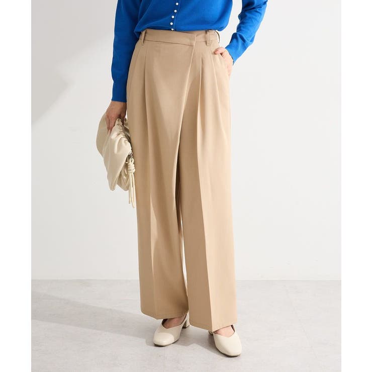 アシメウエストタックパンツ | Green Parks  | 詳細画像1 