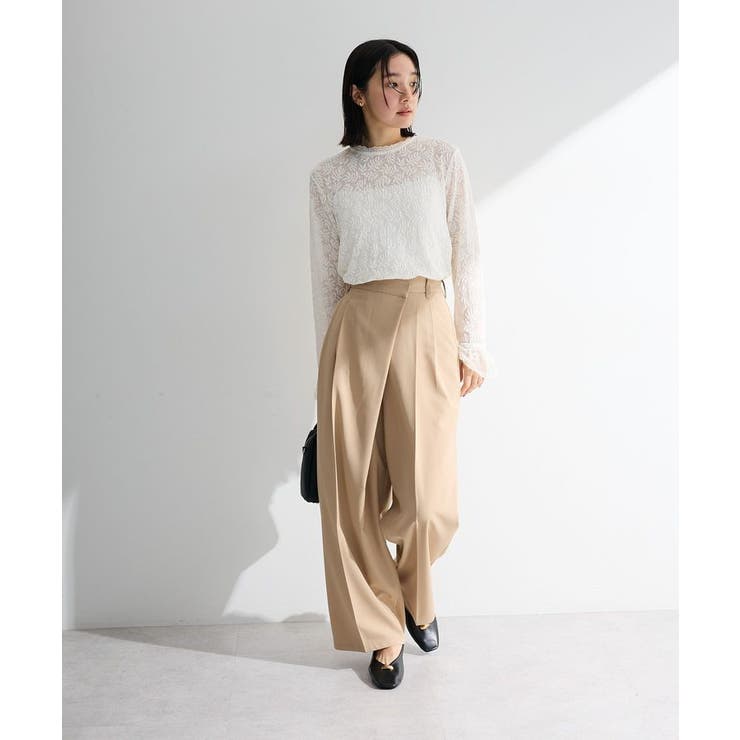 アシメウエストタックパンツ | Green Parks  | 詳細画像10 