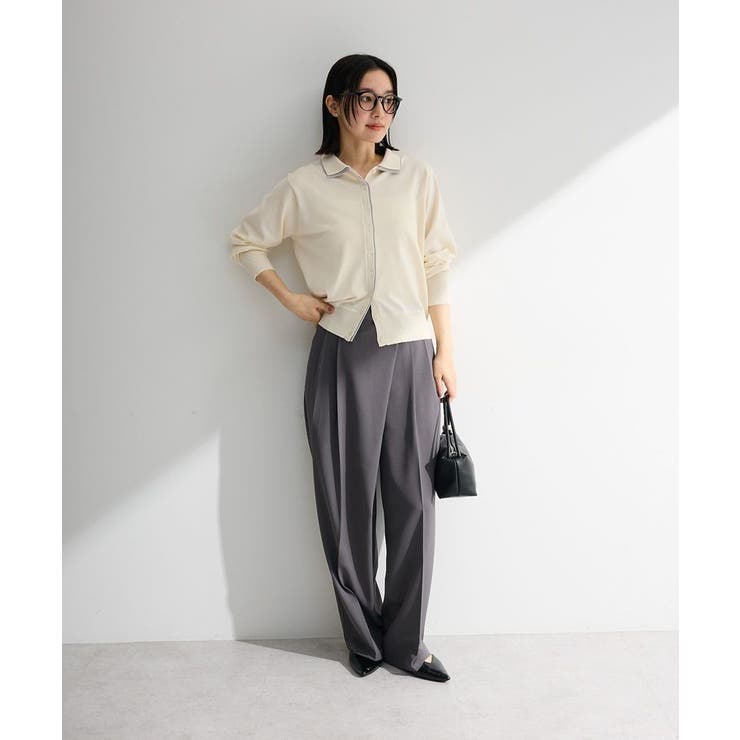 アシメウエストタックパンツ | Green Parks  | 詳細画像12 