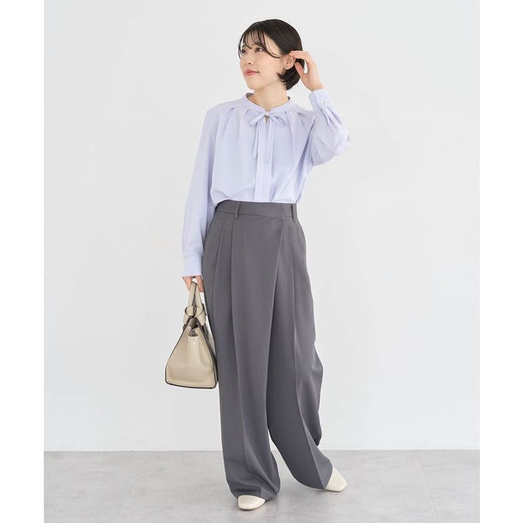 アシメウエストタックパンツ | Green Parks  | 詳細画像18 