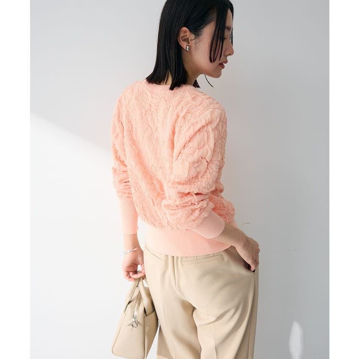 表面感ニットカーディガン | Green Parks  | 詳細画像16 