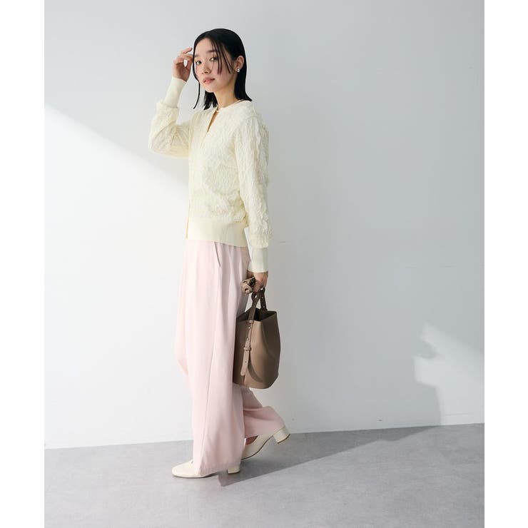 表面感ニットカーディガン | Green Parks  | 詳細画像3 