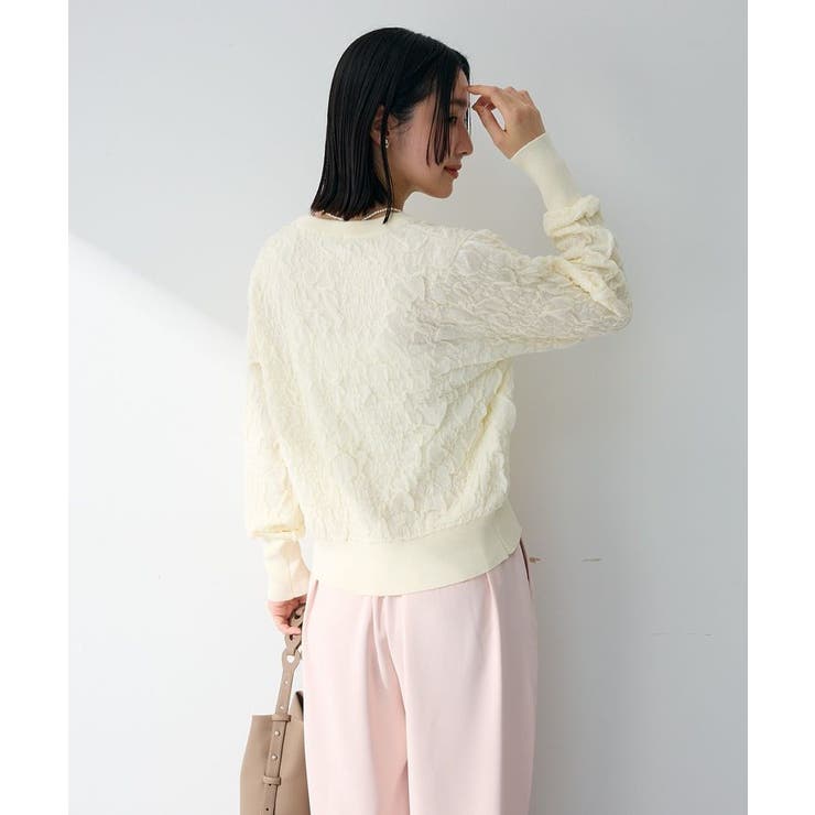 表面感ニットカーディガン | Green Parks  | 詳細画像8 