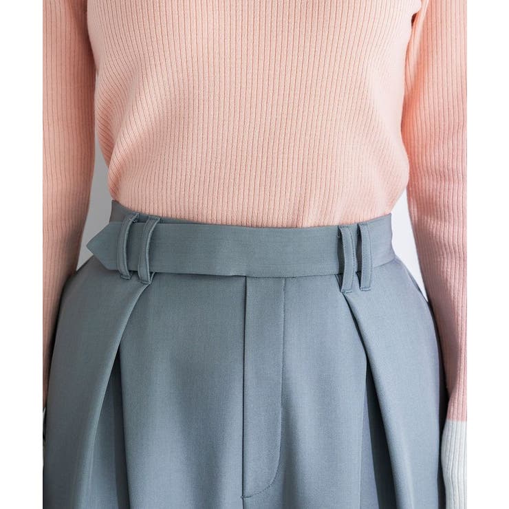 デザインタックワイドパンツ | Green Parks  | 詳細画像2 