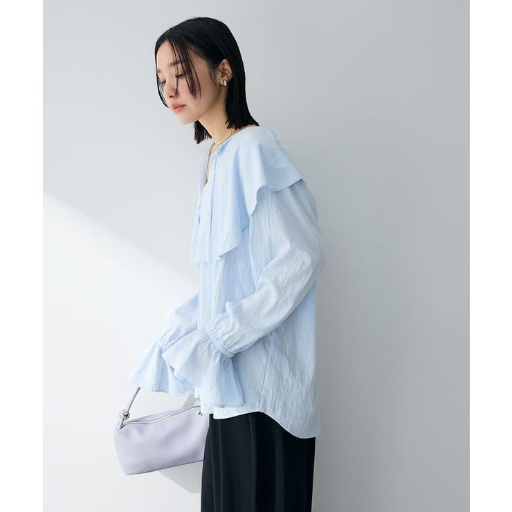 ラッフルブラウス | Green Parks  | 詳細画像8 