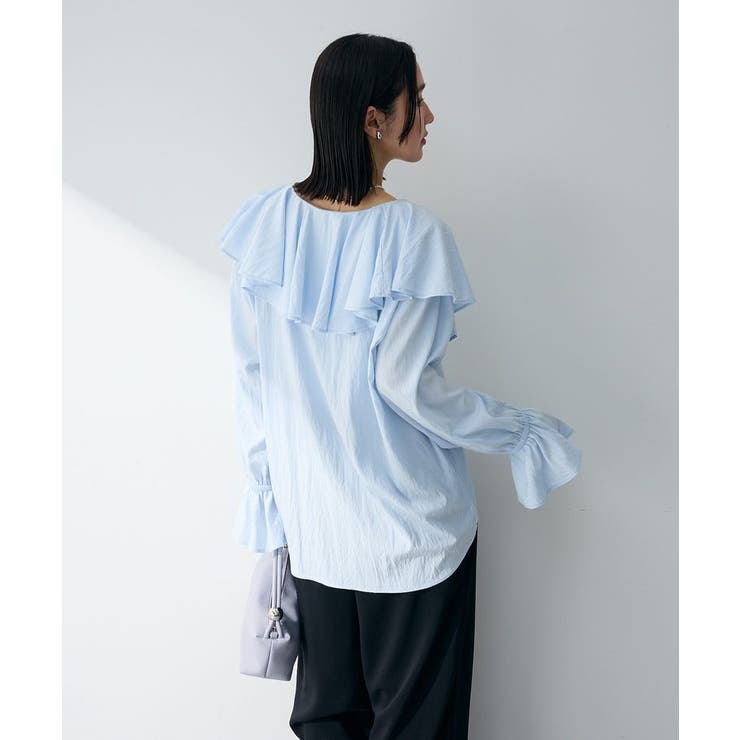 ラッフルブラウス | Green Parks  | 詳細画像9 