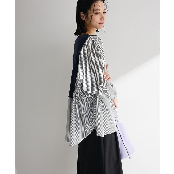 脇リボンドッキングチュニック | Green Parks  | 詳細画像1 