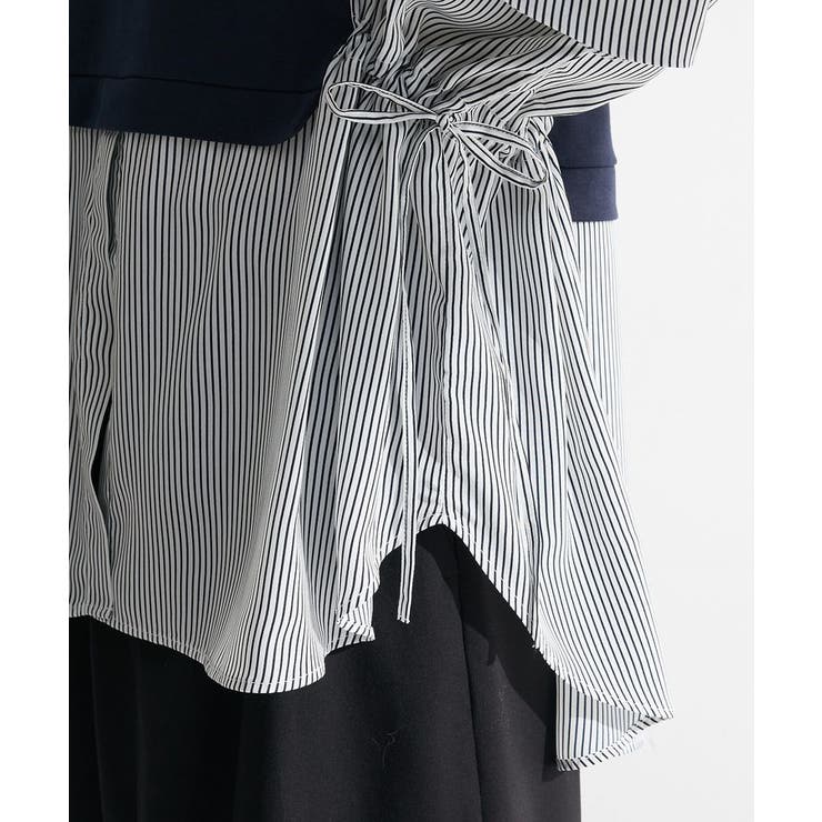 脇リボンドッキングチュニック | Green Parks  | 詳細画像10 