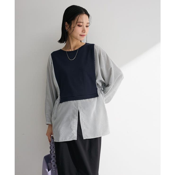 脇リボンドッキングチュニック | Green Parks  | 詳細画像5 