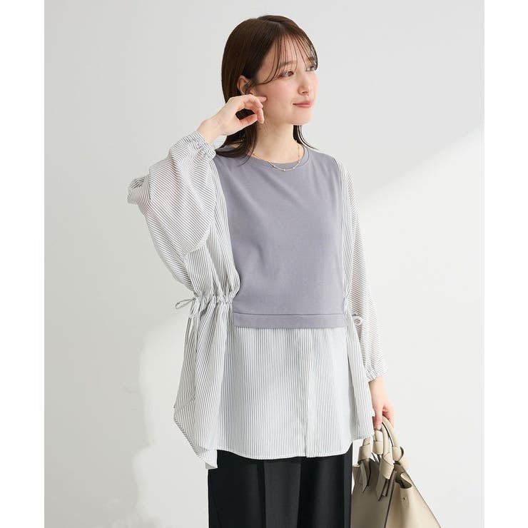 脇リボンドッキングチュニック | Green Parks  | 詳細画像19 