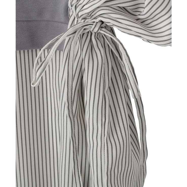 脇リボンドッキングチュニック | Green Parks  | 詳細画像24 