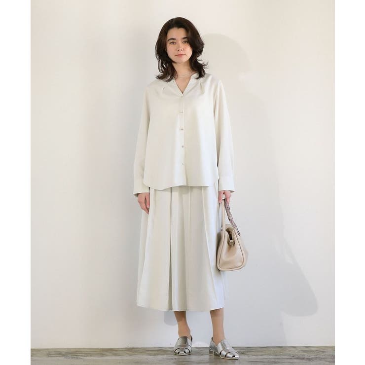 SET2点スキッパーブラウス+プリーツスカート | Green Parks  | 詳細画像2 