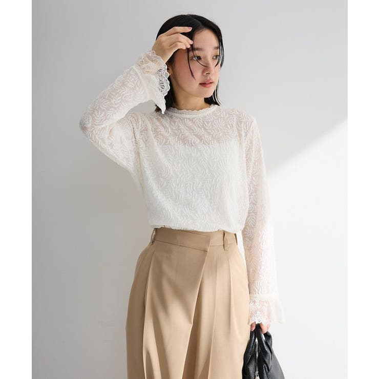 エクリュ | 総レースプルオーバー | Green Parks 