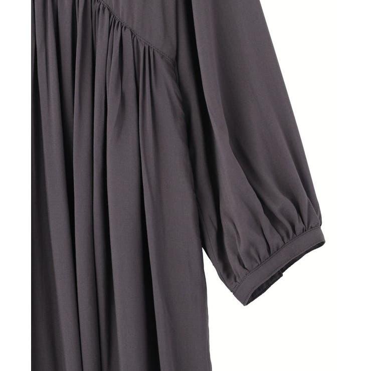 スキッパーギャザーワンピース | Green Parks  | 詳細画像16 