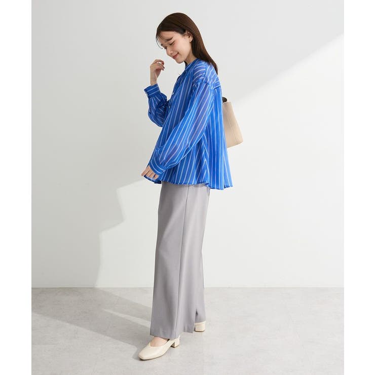 フレアラインスキッパーブラウス | Green Parks  | 詳細画像3 