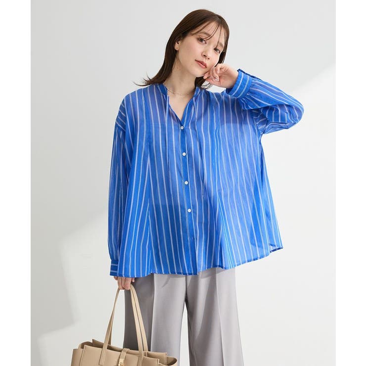 フレアラインスキッパーブラウス | Green Parks  | 詳細画像6 