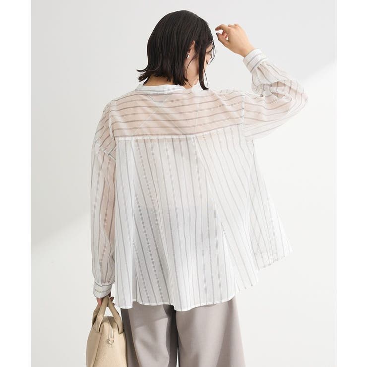 フレアラインスキッパーブラウス | Green Parks  | 詳細画像24 