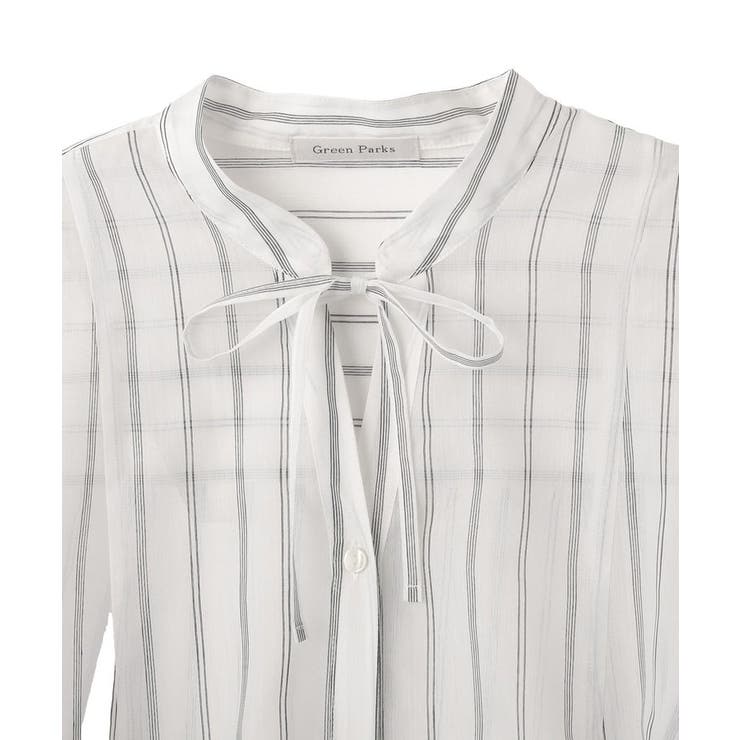 フレアラインスキッパーブラウス | Green Parks  | 詳細画像26 