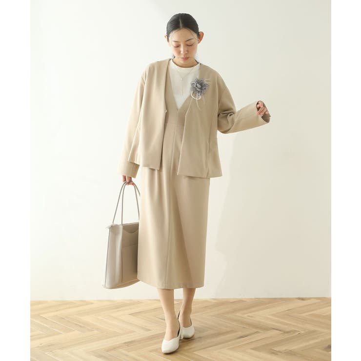 O.洗えてストレッチ ノーカラージャケット | Green Parks  | 詳細画像25 