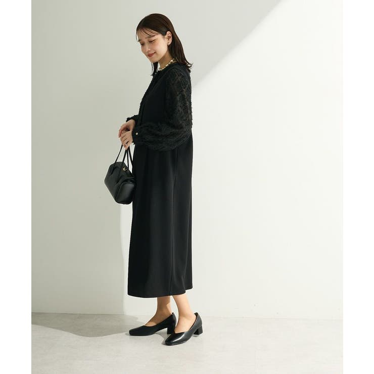 O.洗えてストレッチ Vネックジャンスカ | Green Parks  | 詳細画像12 