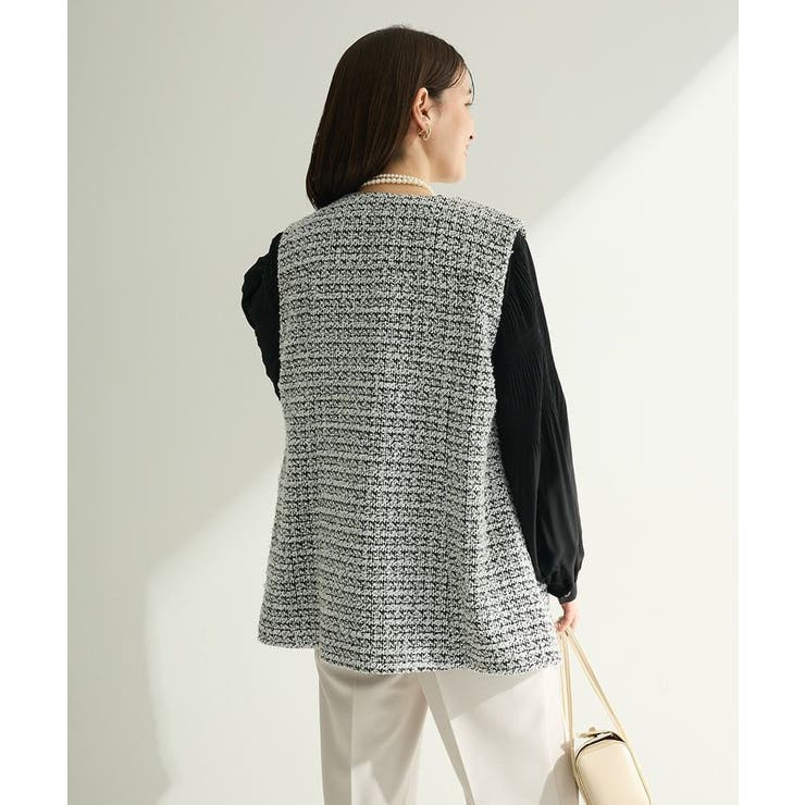 O.ツィードペプラムベスト | Green Parks  | 詳細画像10 