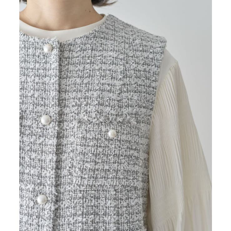 O.ツィードペプラムベスト | Green Parks  | 詳細画像22 