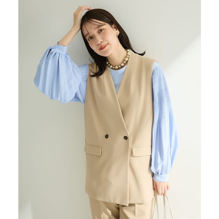 O.袖プリーツブラウス | Green Parks  | 詳細画像18 