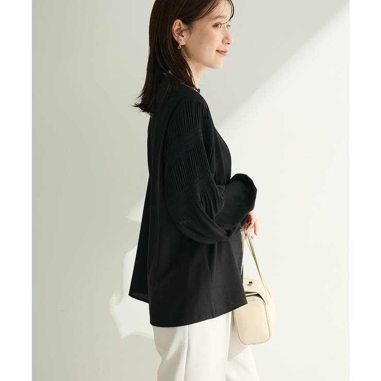 O.袖プリーツブラウス | Green Parks  | 詳細画像8 