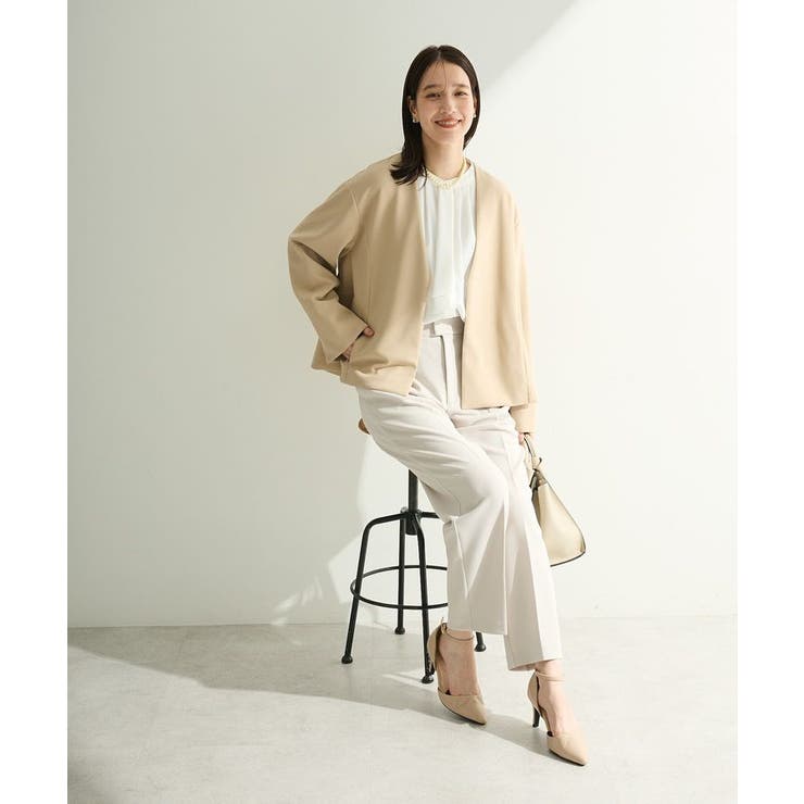 O.きれいシルエットテーパードパンツ | Green Parks  | 詳細画像10 