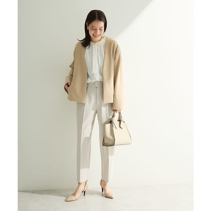 O.きれいシルエットテーパードパンツ | Green Parks  | 詳細画像7 