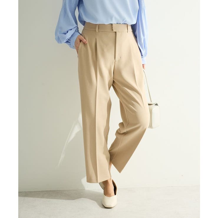 O.きれいシルエットテーパードパンツ | Green Parks  | 詳細画像1 