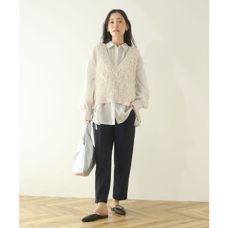 O.きれいシルエットテーパードパンツ | Green Parks  | 詳細画像26 