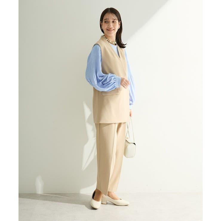 O.きれいシルエットテーパードパンツ | Green Parks  | 詳細画像3 