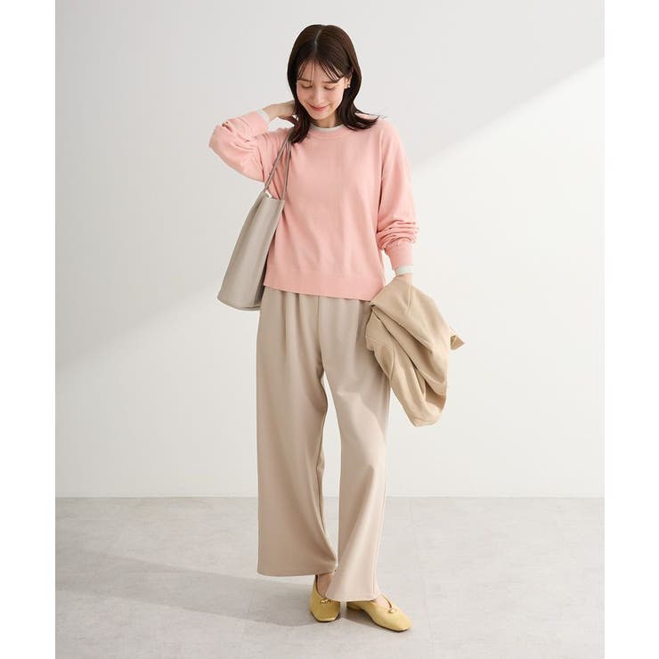 楽ちんリップルワイドパンツ | Green Parks  | 詳細画像2 