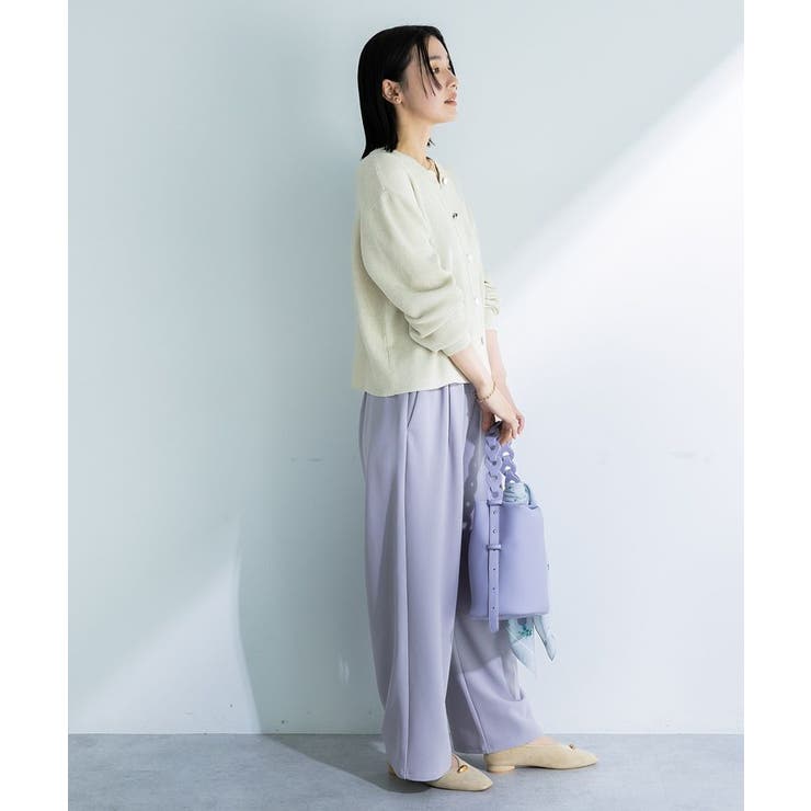 楽ちんリップルワイドパンツ | Green Parks  | 詳細画像5 